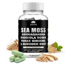 Suplemento Herbal SAHAK Cápsulas de Musgo do Mar 90 Veganas Suplemento Herbal SAHAK Cápsulas de Musgo do Mar 90 Veganas