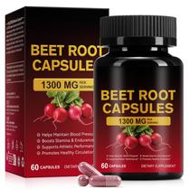 Suplemento Herbal YIEEGCM Beterraba 1300mg 60 Cápsulas