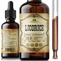 Suplemento HERBALICIOUS de extrato de raiz de alcaçuz 60mL vegano Suplemento HERBALICIOUS de extrato de raiz de alcaçuz 60mL vegano