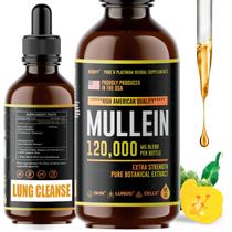 Suplemento HERBIFY Mullein Drops Lung Cleanse 120 mL