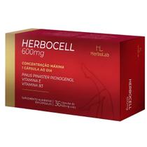 Suplemento Herbocell Pinus Pinaster 600mg 36 Cáps - Herbolab