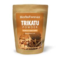 Suplemento HerbsForever Trikatu Churna em pó 230 g vegano Suplemento HerbsForever Trikatu Churna em pó 230 g vegano