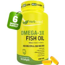 Suplemento Herbtonics Óleo de Peixe Omega 3 1250mg Coração e Cérebro Suplemento Herbtonics Óleo de Peixe Omega 3 1250mg Coração e Cérebro