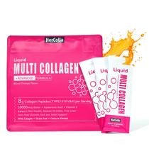Suplemento HerColla Liquid Collagen 10.000 mcg Biotina 240 mL