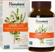 Suplemento Himalaya LiverCare 375 mg 180 cápsulas