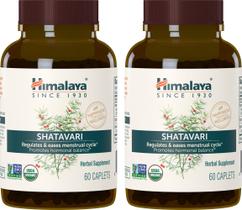 Suplemento Himalaya Organic Shatavari 1.300mg 60 cápsulas