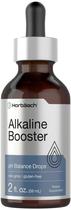 Suplemento Horbaach Alkaline Booster Drops, equilíbrio de pH de 60 ml Suplemento Horbaach Alkaline Booster Drops, equilíbrio de pH de 60 ml