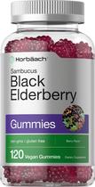 Suplemento Horbaach Black Elderberry Gummies 120 unidades Suplemento Horbaach Black Elderberry Gummies 120 unidades