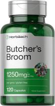 Suplemento Horbaach Butcher's Broom - Cápsulas 1250mg (120 unidades)