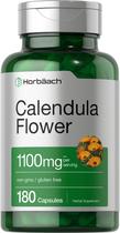 Suplemento Horbäach Calendula Flower Capsules 1100mg 180ct Suplemento Horbäach Calendula Flower Capsules 1100mg 180ct