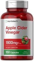 Suplemento Horbäach Cápsulas de Vinagre de Maçã 1800mg Suplemento Horbäach Cápsulas de Vinagre de Maçã 1800mg