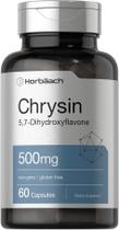 Suplemento Horbäach Chrysin 500mg - 60 Cápsulas com Extrato de Maracujá