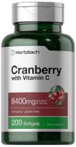 Suplemento Horbäach Cranberry Pills 8400mg com vitamina C