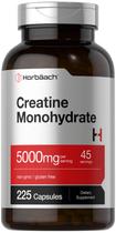 Suplemento Horbäach Creatina Monohidratada 5g 225 cápsulas