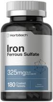 Suplemento Horbäach de sulfato ferroso de ferro 325 mg 180 comprimidos