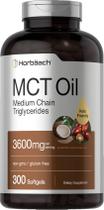 Suplemento Horbaach Keto MCT - 300 Cápsulas de Óleo 3600mg