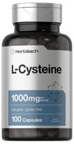 Suplemento Horbäach L-cisteína 1000 mg 100 cápsulas em pó
