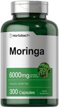 Suplemento Horbäach Moringa Oleifera 6000mg 300 cápsulas