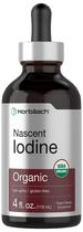 Suplemento Horbäach Nascent Iodine - 120ml - Vegano e Orgânico - 325mcg