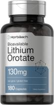 Suplemento Horbäach, Orotato de Lítio 130mg, 180 cápsulas Suplemento Horbäach, Orotato de Lítio 130mg, 180 cápsulas