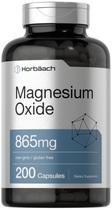 Suplemento Horbäach Óxido de Magnésio 865mg 200 cápsulas Suplemento Horbäach Óxido de Magnésio 865mg 200 cápsulas