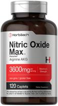 Suplemento Horbaach Óxido Nítrico Max 3600mg - 120 Cápsulas Suplemento Horbaach Óxido Nítrico Max 3600mg - 120 Cápsulas