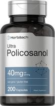 Suplemento Horbäach Policosanol 40mg - 200 Cápsulas (Não Transgênico)