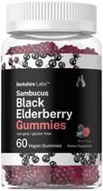 Suplemento Horbaach Sambucus Black Elderberry Gummies 60 ct Suplemento Horbaach Sambucus Black Elderberry Gummies 60 ct