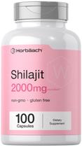 Suplemento Horbäach Shilajit - 2000mg - 100 Cápsulas