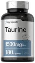 Suplemento Horbäach Taurina 1500 mg (cápsulas 180 unidades)