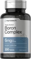Suplemento Horbaach Triple Boron Complex - 6mg - 300 Comprimidos
