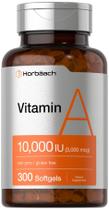 Suplemento Horbach de vitamina A 1000 UI de cápsulas gelatinosas (300 unidades) Suplemento Horbach de vitamina A 1000 UI de cápsulas gelatinosas (300 unidades)