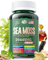Suplemento Horjoy Sea Moss 12000mg de óleo de semente preta 6000mg Suplemento Horjoy Sea Moss 12000mg de óleo de semente preta 6000mg