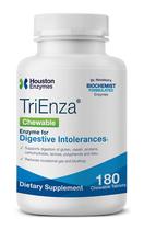 Suplemento Houston Enzymes TriEnza 180 comprimidos mastigáveis