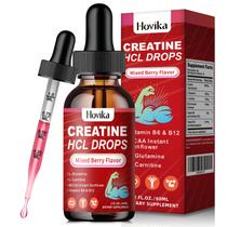 Suplemento Hovika Creatina HCL Liquid Drops 60ml de frutas vermelhas mistas