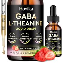 Suplemento Hovika Gotas de GABA L-Teanina 60 mL con Ashwagandha Suplemento Hovika Gotas de GABA L-Teanina 60 mL con Ashwagandha