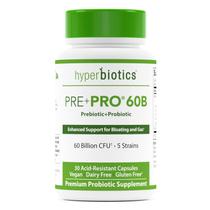 Suplemento Hyperbiotics Pre Pro Vegan Probiotics 30 cápsulas Suplemento Hyperbiotics Pre Pro Vegan Probiotics 30 cápsulas