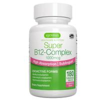 Suplemento Igennus Super B12-Complex 1000mcg 180 porções - Igennus Healthcare Nutrition