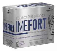 Suplemento Imefort Cabelos Pele E Unhas 60 Cps - La San-Day