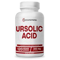 Suplemento Immortal Herbs Ácido Ursólico 300mg 120 Cápsulas Suplemento Immortal Herbs Ácido Ursólico 300mg 120 Cápsulas