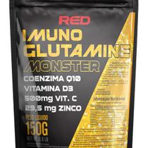 Suplemento Imuno Glutamina Monster Refil Red Series 150g