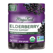 Suplemento Imunológico MegaFood Elderberry - 54 Gummies