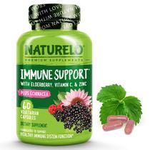 Suplemento Imunológico Naturelo - Com Vitamina C, Sabugueiro e Zinco Suplemento Imunológico Naturelo - Com Vitamina C, Sabugueiro e Zinco