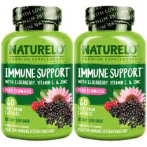 Suplemento Imunológico Naturelo - Com Vitamina C, Sabugueiro e Zinco Suplemento Imunológico Naturelo - Com Vitamina C, Sabugueiro e Zinco