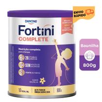 Suplemento Infantil Em Pó Danone- Fortini Complete 800g - Baunilha