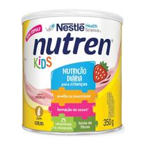 Suplemento Infantil Nutren Kids Nestlé Morango +3 anos 350g