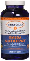 Suplemento Innate Choice Omega Sufficiency Lemon 240 cápsulas
