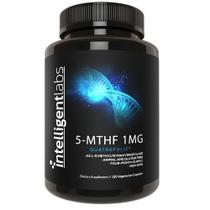 Suplemento Intelligent Labs 5-MTHF Metilfolato 1 mg 120 cápsulas