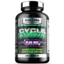 Suplemento Iron Labs Nutrition Cycle Support Plus NAC 120 cápsulas