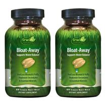 Suplemento Irwin Naturals Bloat-Away 60 cápsulas gelatinosas líquidas x2